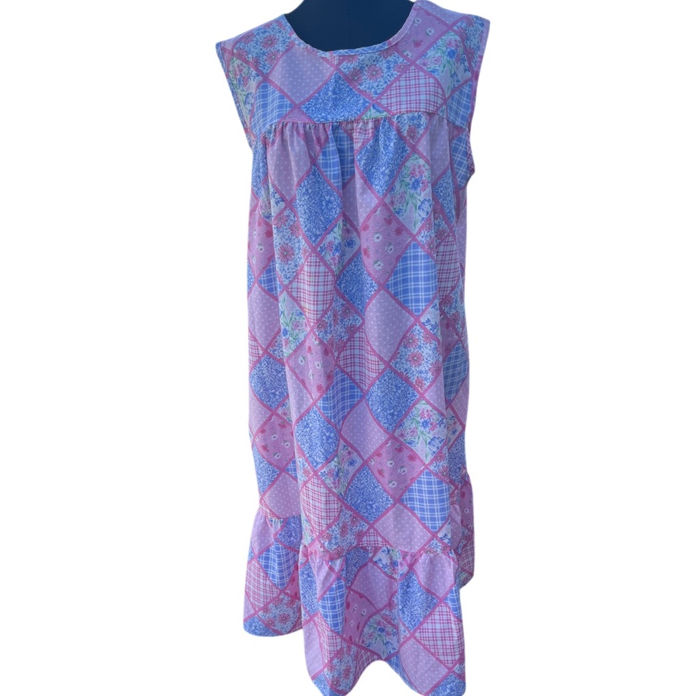 Vintage Patchwork Nightgown or Day dress
